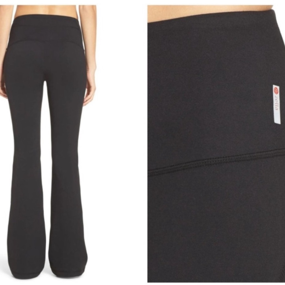 Zella Barely Flare Live in High Waist Pants Size 4 - Picture 2 of 2